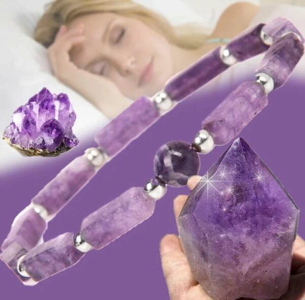 Améthyste: bracelet anti-migraine, insomnie – Image 5