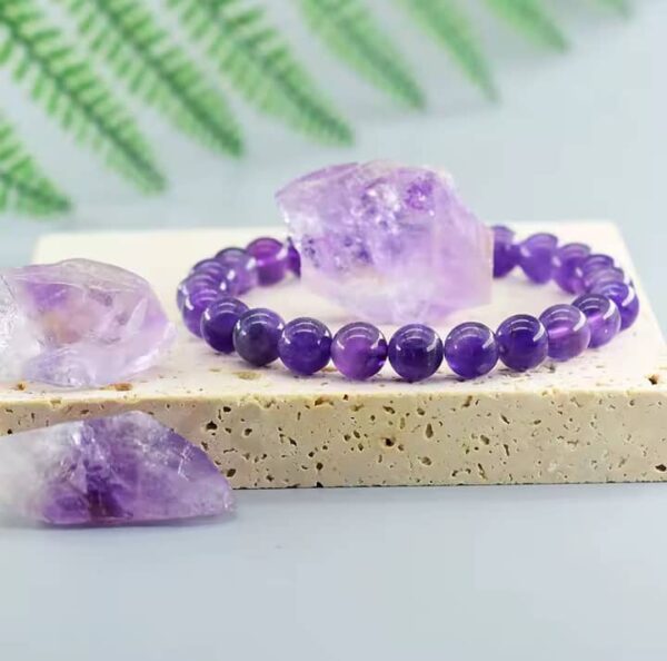 Améthyste: bracelet anti-migraine, insomnie – Image 2