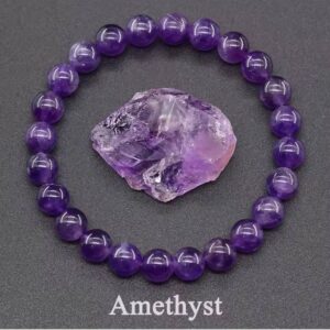 Améthyste: bracelet anti-migraine, insomnie