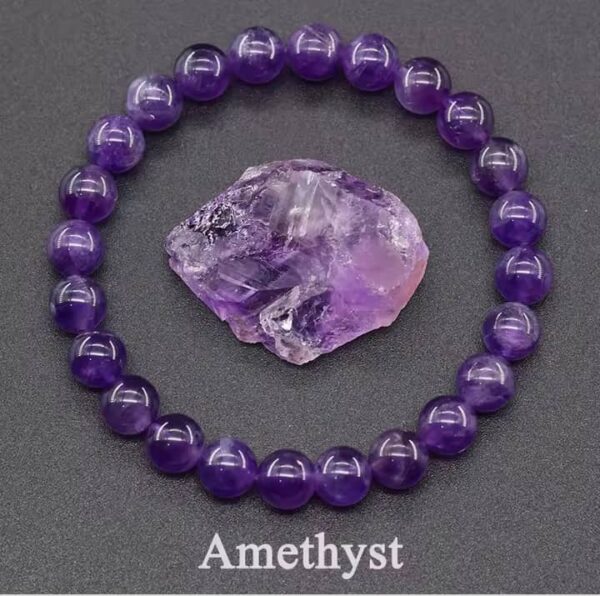Améthyste: bracelet anti-migraine, insomnie